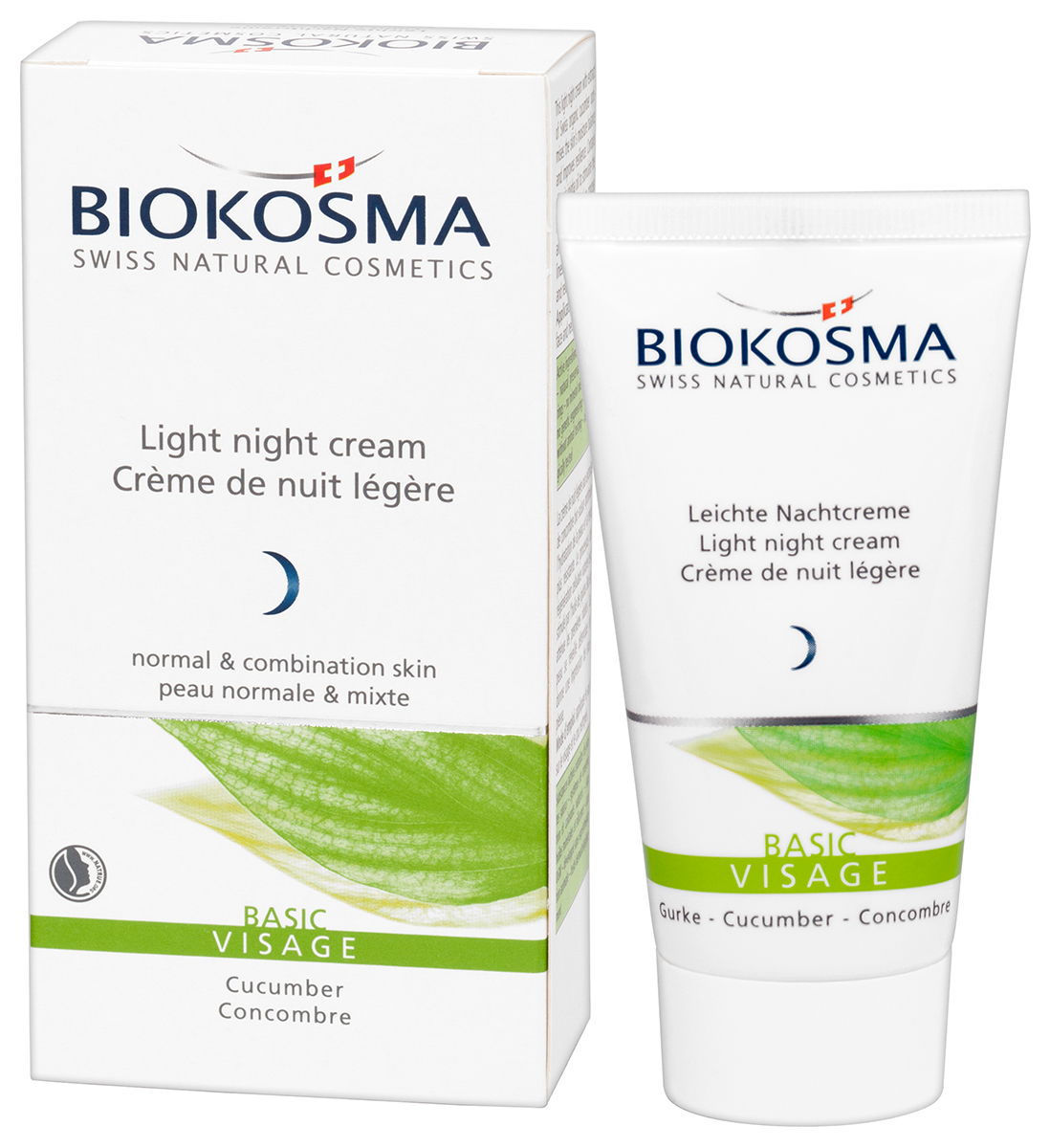 Biokosma Лёгкий ночной крем для лица «базовый уход» 50 мл (B