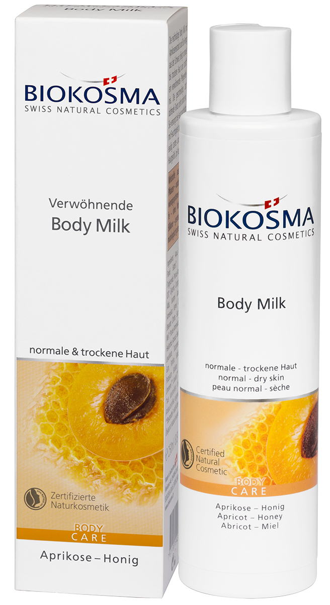 Biokosma Молочко для тела «био абрикос - био мёд» 250 мл (Bi
