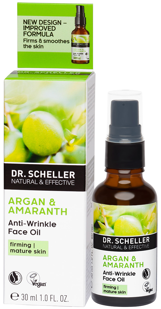 Dr.scheller Разглаживающее масло для лица «аргана и амарант»