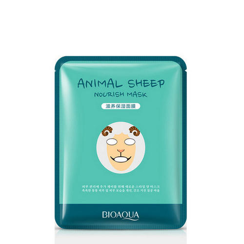 Bioaqua Осветляющая маска Animal Face Sheep 30 грамм (Bioaqu
