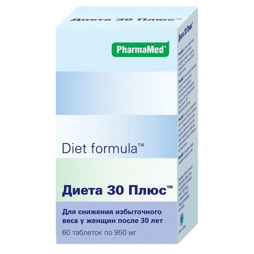Diet formula Диета 30 плюс таблетки  №60 (Diet formula, Ко