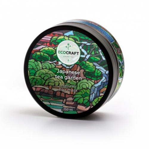 EcoCraft Маска для увлажнения волос Японский чайный сад, 1