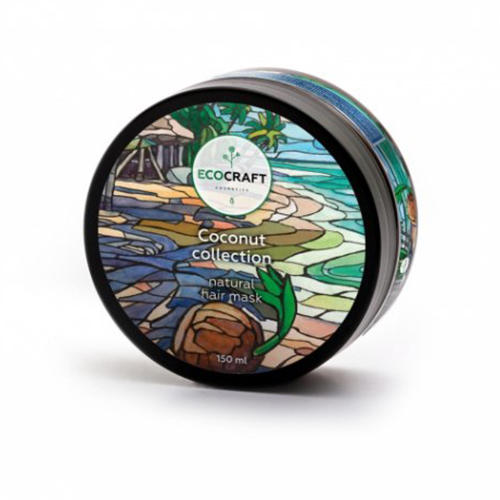 EcoCraft Маска для волос Кокосовая коллекция, 150 мл (EcoC