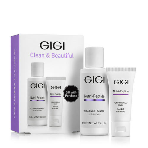 GIGI Подарочный набор Clean&Beautiful 1 шт (GIGI, Nutri-Pept