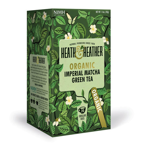 Heath&Heather Чай Зеленый императорская матча Органик 20 пак