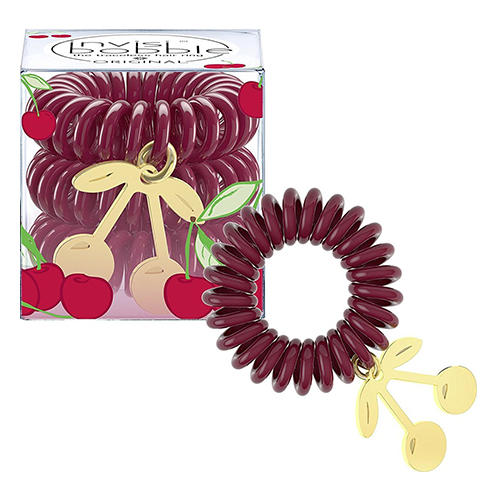 Invisibobble Резинка-браслет для волос Cherry Cherie вишневы