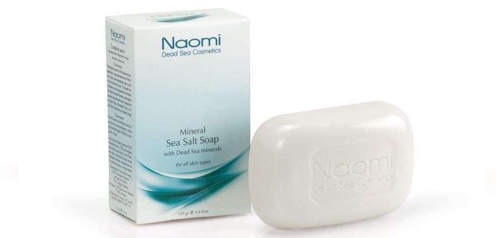 Naomi Мыло солевое с минералами Мертвого моря «NAOMI» 125 г 