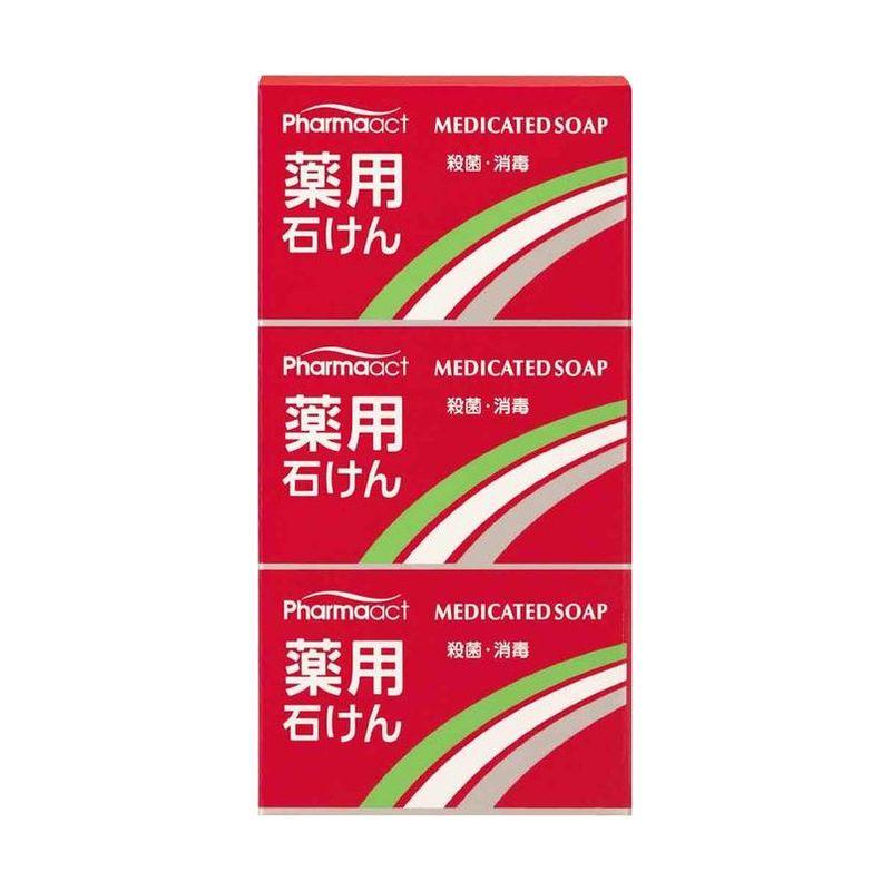 Kumano Cosmetics Антибактериальное твердое мыло Pharmaact 10