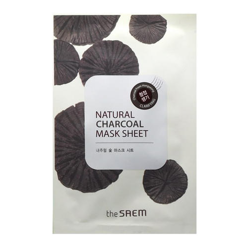 The Saem Маска тканевая с древесным углем Natural Charcoal M