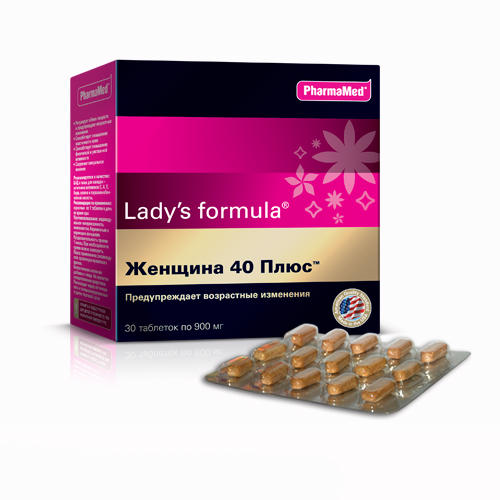 Lady's Formula Женщина 40 плюс таблетки №30 (Lady's Formul