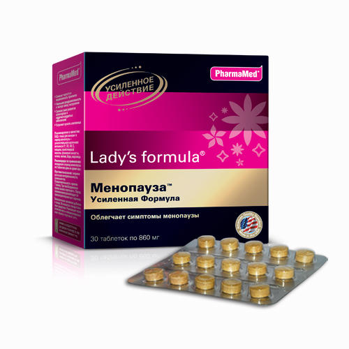 Lady's Formula Менопауза Усиленная Формула таблетки 860 мг