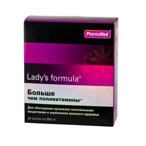 Lady's Formula Больше чем поливитамины капсулы 880 мг №30 
