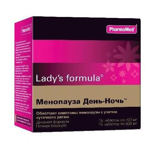 Lady's Formula Менопауза День-Ночь (дневная формула+ночная