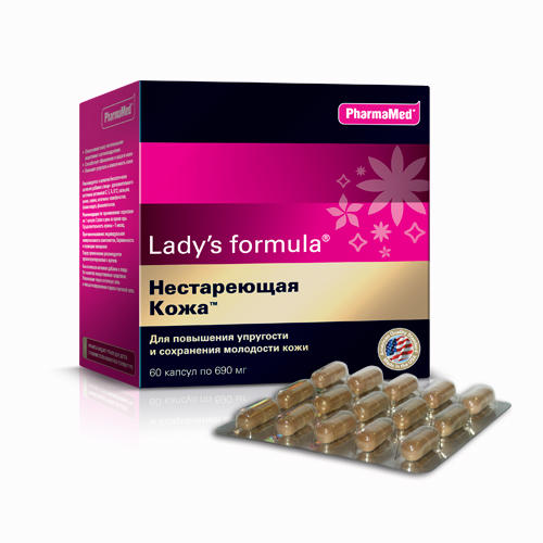 Lady's Formula Нестареющая кожа капсулы №60 (Lady's Formul