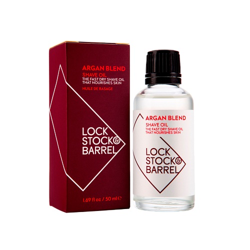 Lock Stock&Barrel Универсальное аргановое масло для бритья и