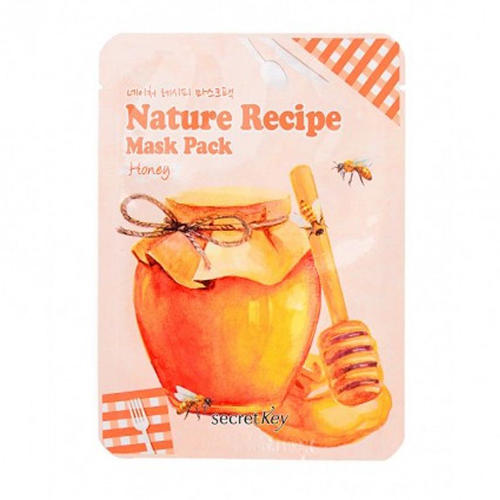 Secret key Маска тканевая медовая Nature Recipe Mask Pack Ho