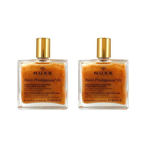 Nuxe Комплект Продижьёз Золотое масло для лица, тела и волос