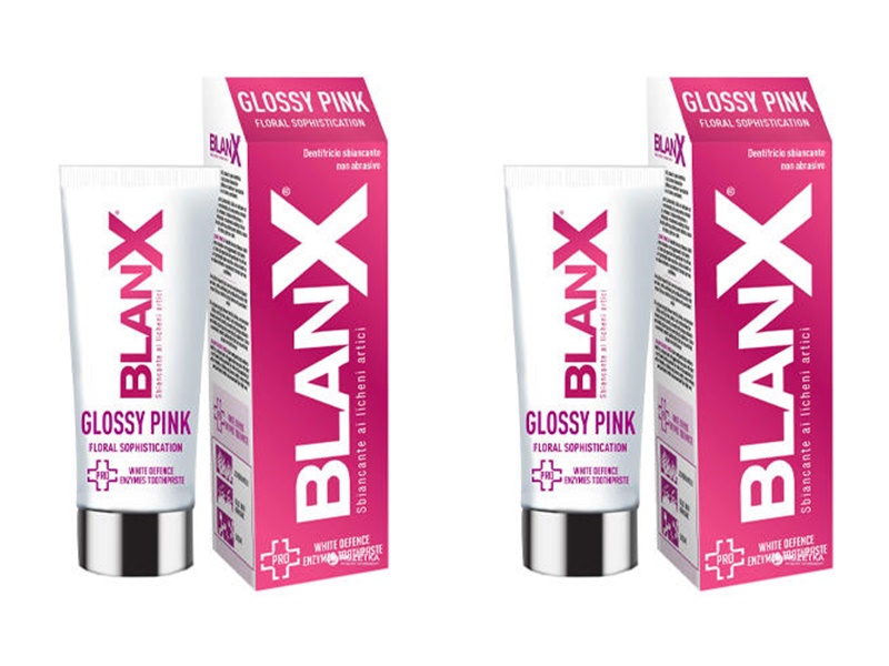 Blanx Набор Pro Glossy Pink Зубная паста Про-глянцевый эффек