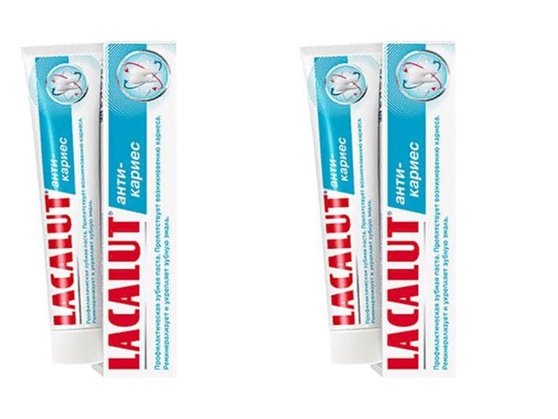 Lacalut Набор Зубная паста Анти- кариес*2 штуки (Lacalut, Зу