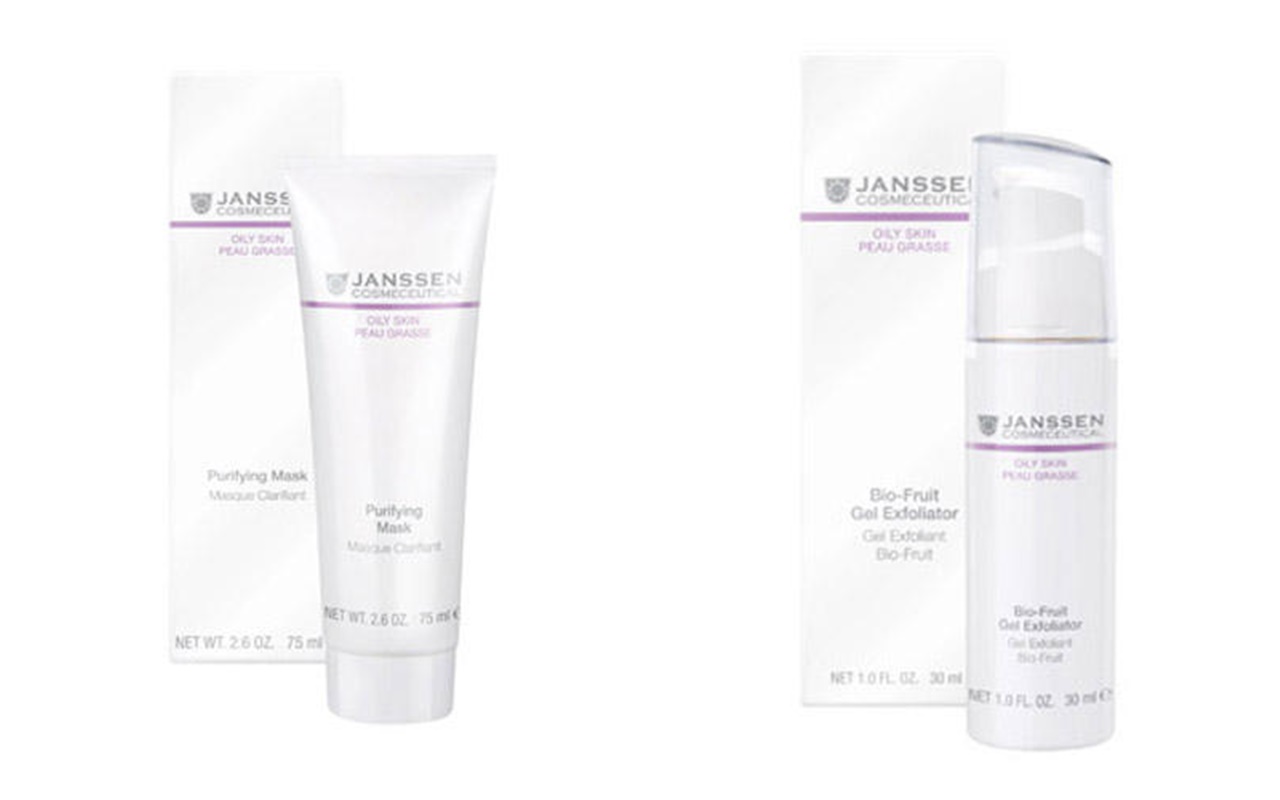 Janssen Cosmetics Набор Глубокое очищение для жирного и ком
