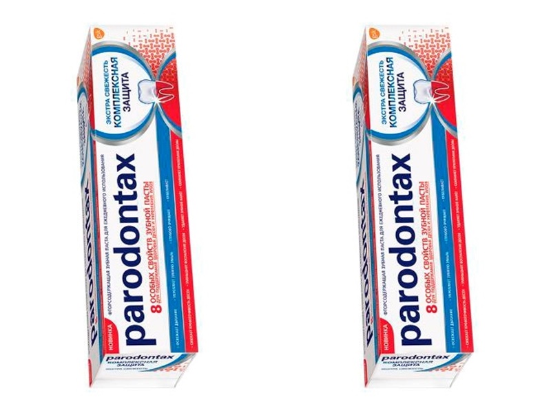Parodontax Набор Зубная паста комплексная защита «Экстра све