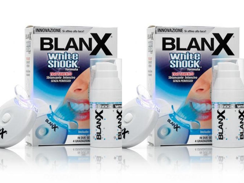 Blanx Набор Отбеливающий уход + Активатор whith shock treatm