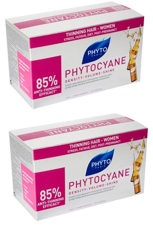 Phyto Комплект Фитоциан средство против выпадения и старения