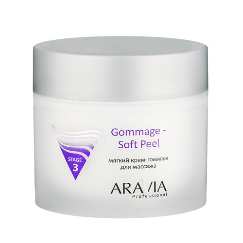 Aravia professional Gommage Soft Peel Мягкий крем-гоммаж для