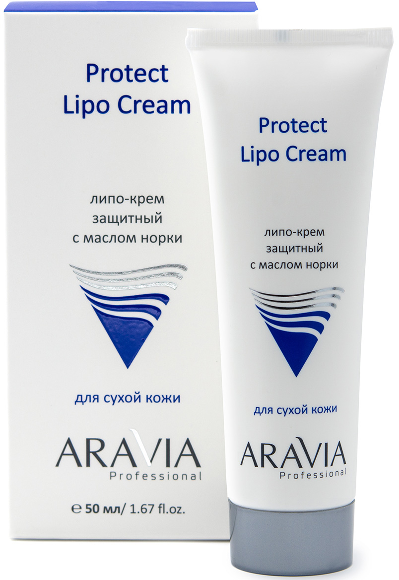 Aravia Professional Липо-крем защитный с маслом норки Protec