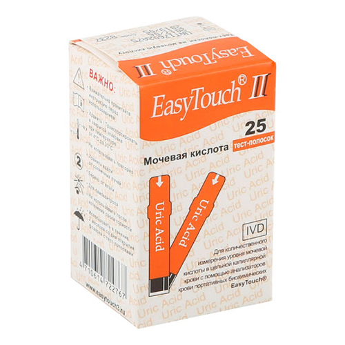 EasyTouch Тест-полоски мочевая кислота N25 (EasyTouch, Тест-