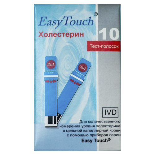 EasyTouch Тест-полоски Холестерин N10 блистер (EasyTouch, Те