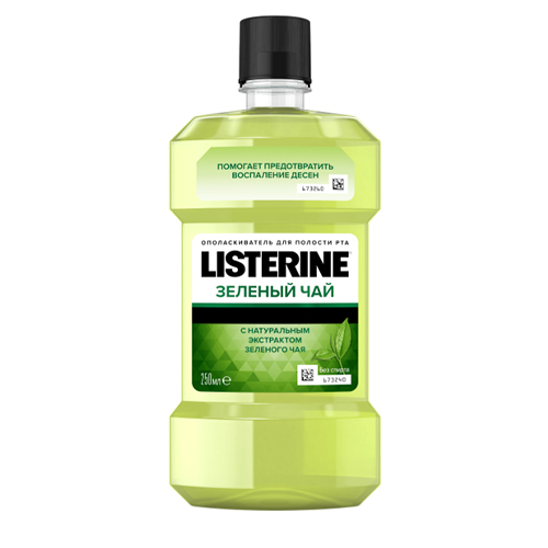 Listerine Ополаскиватель для полости рта Зеленый чай 250 м