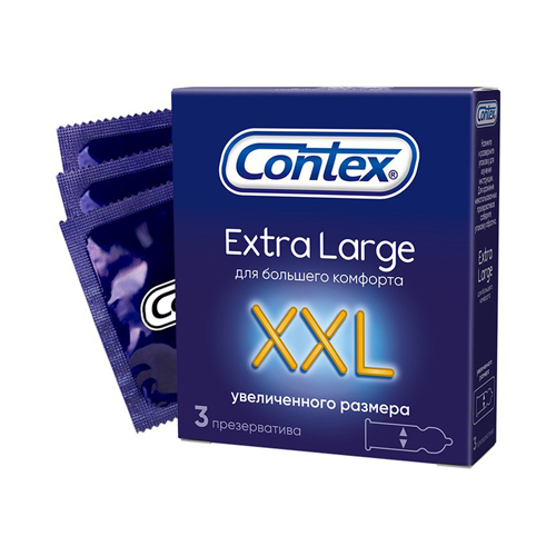 Contex Презервативы Extra Large XXL, №3 (Contex, Презерватив