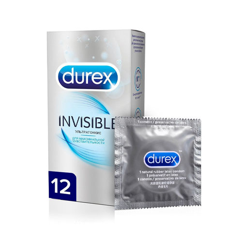 Durex Презервативы Invisible №12 (Durex, Презервативы)