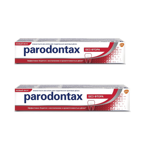 Parodontax Набор Зубная паста без фтора 50 мл 2 шт (Parodont