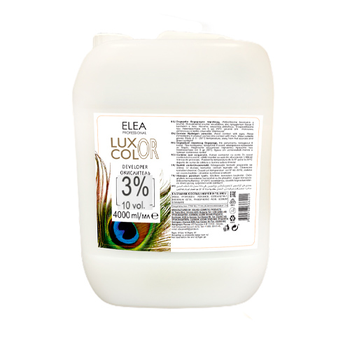ELEA PROFESSIONAL Окислитель для волос 3% 4000 мл (ELEA PROF