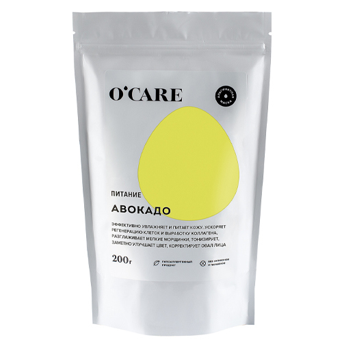 O'Care Альгинатная маска с авокадо Дой-пак 200 г (O'Care, Ал