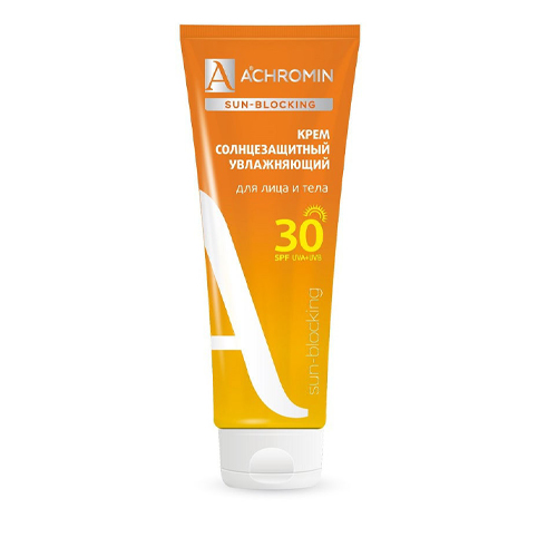 Achromin Солнцезащитный крем для лица и тела SPF 30 250 мл (