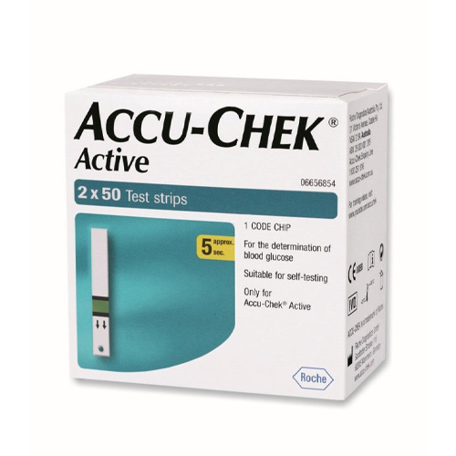 Accu-Chek Тест-полоски актив N100/2Х50/ (Accu-Chek, Active)