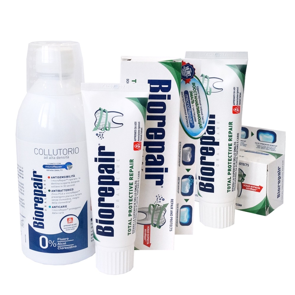 Biorepair Набор комплексная защита: Зубная паста для комплек