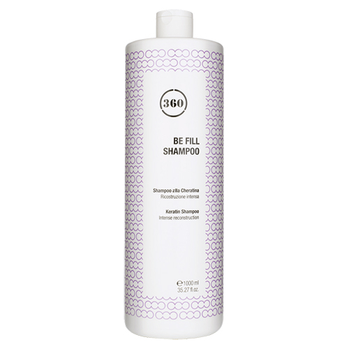 360 Кератиновый шампунь для волос Be Fill Shampoo, 1000 мл (