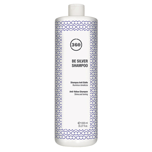360 Антижелтый шампунь для волос Be Silver Shampoo, 1000 мл 