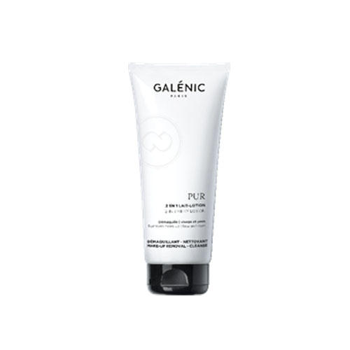 Galenic Молочко-лосьон 2 в 1 для снятия макияжа с лица и г