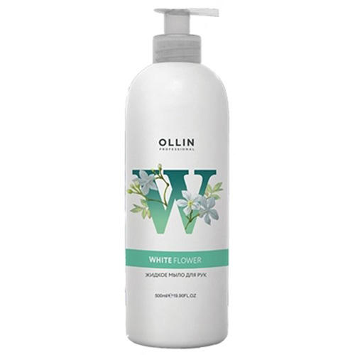 Ollin Professional Жидкое мыло для рук White Flower, 500 мл 
