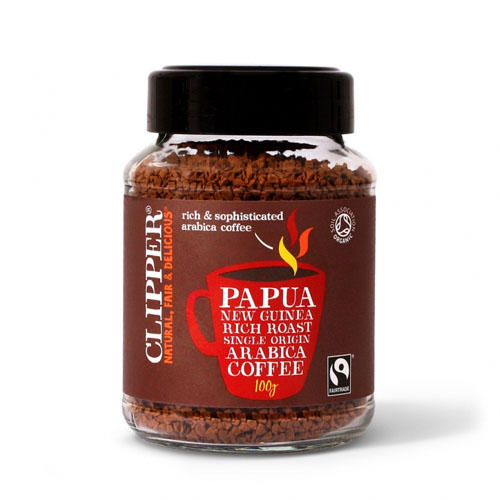 Clipper Кофе растворимый Арабика Папуа-Новая Гвинея Органик 