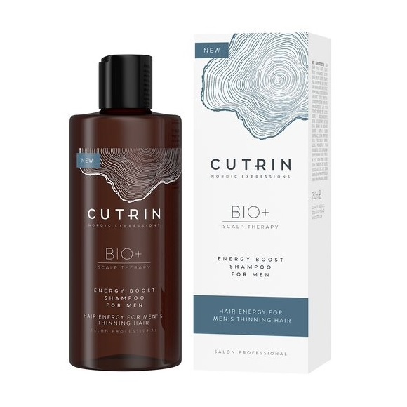 Cutrin Шампунь-бустер для укрепления волос у мужчин, 250 мл 