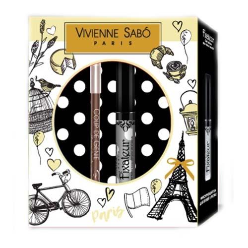 Vivienne sabo Подарочный набор (Карандаш для бровей тон 001 