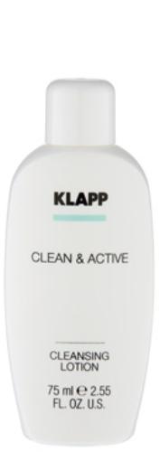 Klapp Очищающее молочко, 75 мл (Klapp, Clean & active)