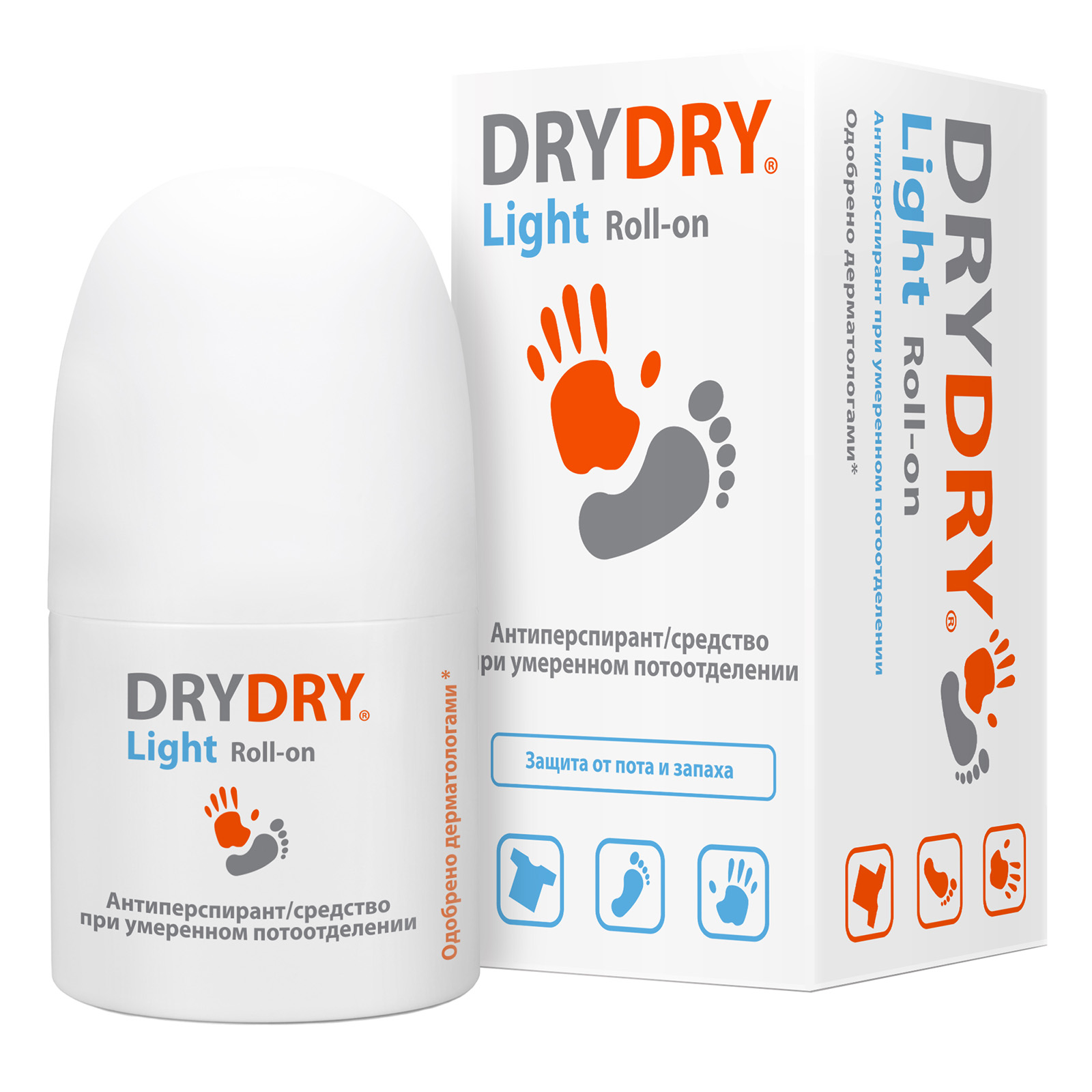 Dry Dry Средство от обильного потоотделения, 50 мл (Dry Dry,