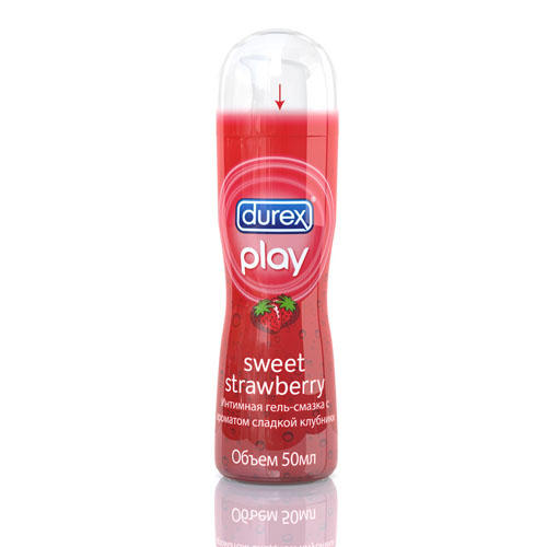 Durex Play Strawberry Гель-смазка с ароматом клубники 50 мл 